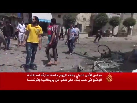 النظام يواصل قصف حلب وريف دمشق