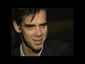 Capture de la vidéo Nick Cave Interview With Nanni Jacobson 1997 La - Part 2