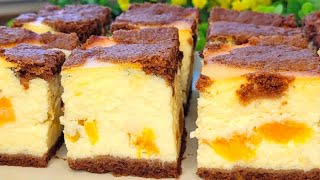Cake in 10 minutes - my family's favorite cheesecake. A simple and quick cake recipe.