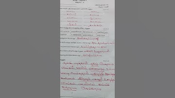 4th Tamil Quarterly exam answer key 2025