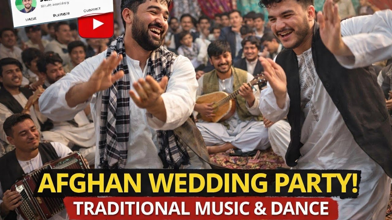 Afghan Local Music & Dance Party🕺