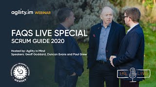 FAQs LIVE Special: Scrum Guide 2020