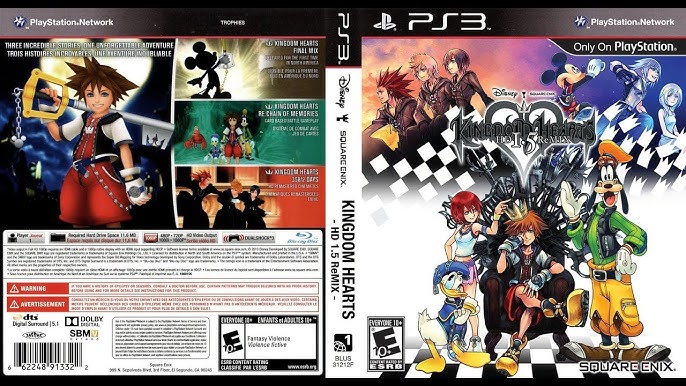 PS3] Kingdom Hearts 1.5 Remix – Retro-Jogos