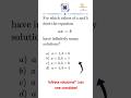 When Does ax = b Have Infinite Solutions? | SAT Math Trick
