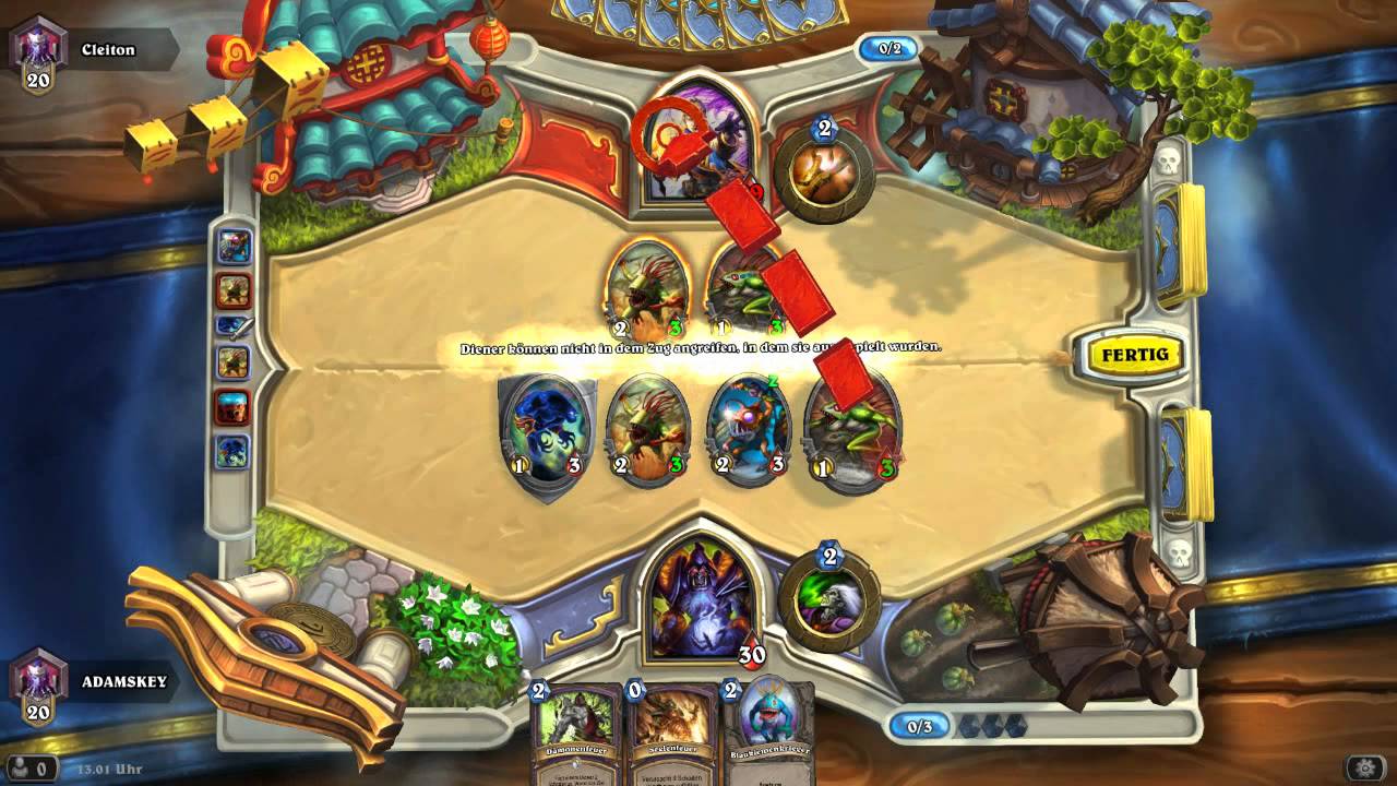 hearthstone - adamskey vs claiton 2014 01 08