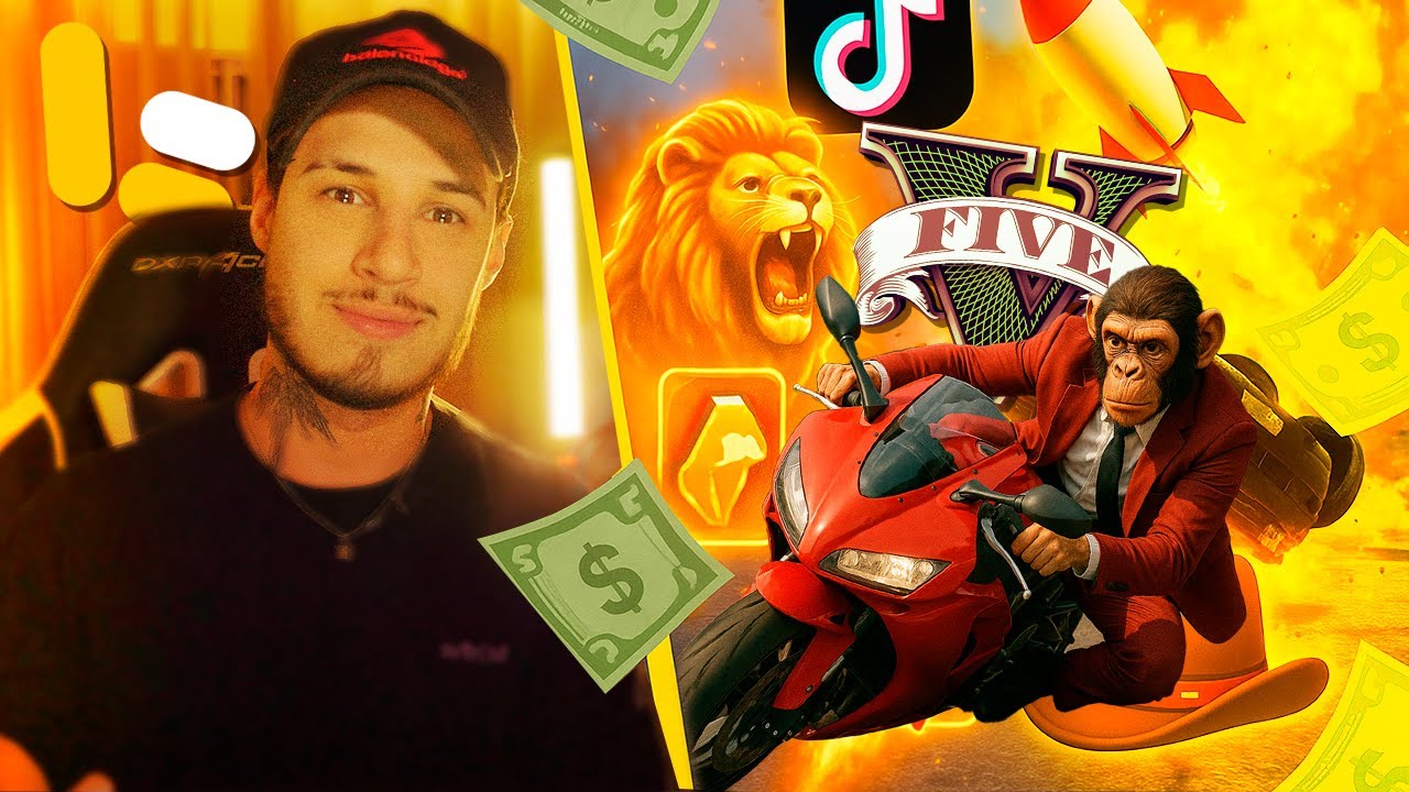 GTA V mas o CHAT faz o CAOS  *ganhei mais de R$1000*