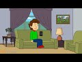 Caillou Takes A Shower And Gets Grounded OfficerPoop247 Reupload 