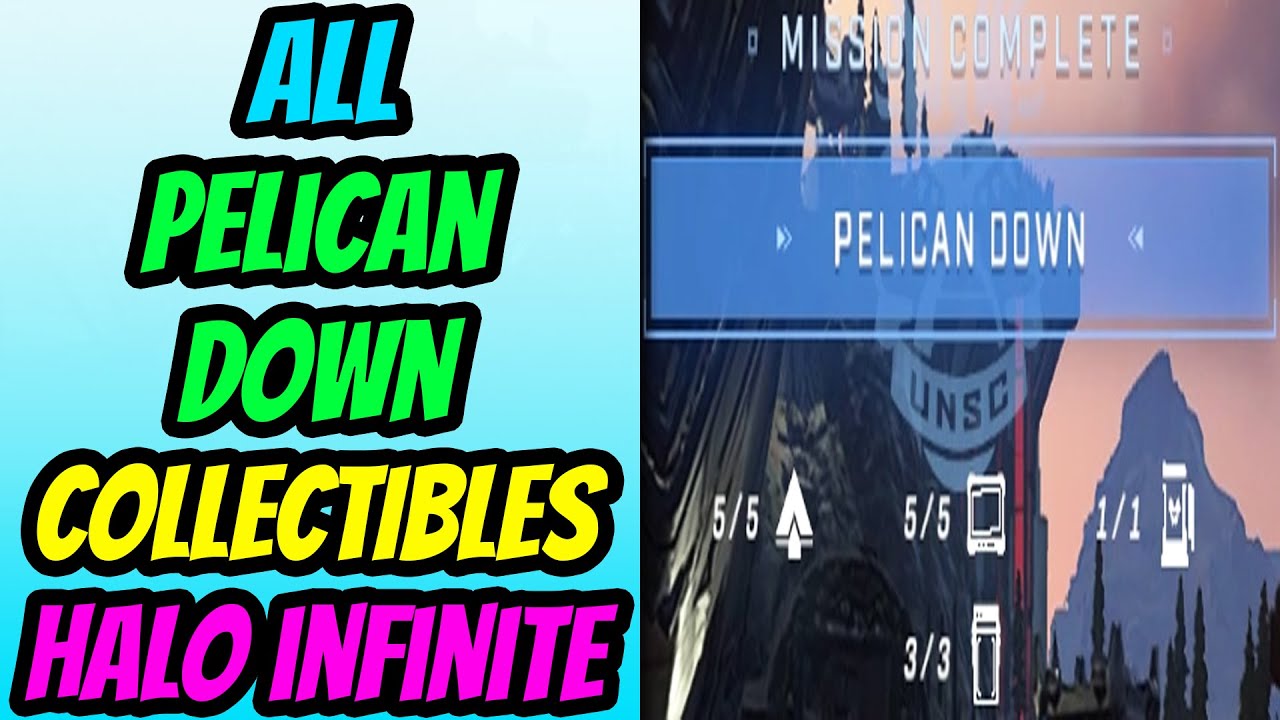 All Pelican Down Collectibles - Halo Infinite