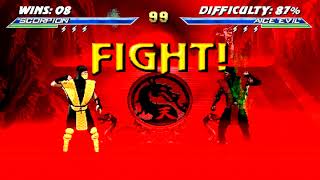 Mortal Kombat Chaotic 2: New Era - MK2 Scorpion (2020 version) playthrough