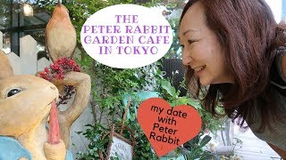The Peter Rabbit Garden Cafe in Jiyugaoka, Tokyo, Japan