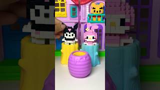 Details WOW CUTE Kuromi and My Melody Building Blocks FUNNY HELLO KITTY! 🫣🤣🫪 Update