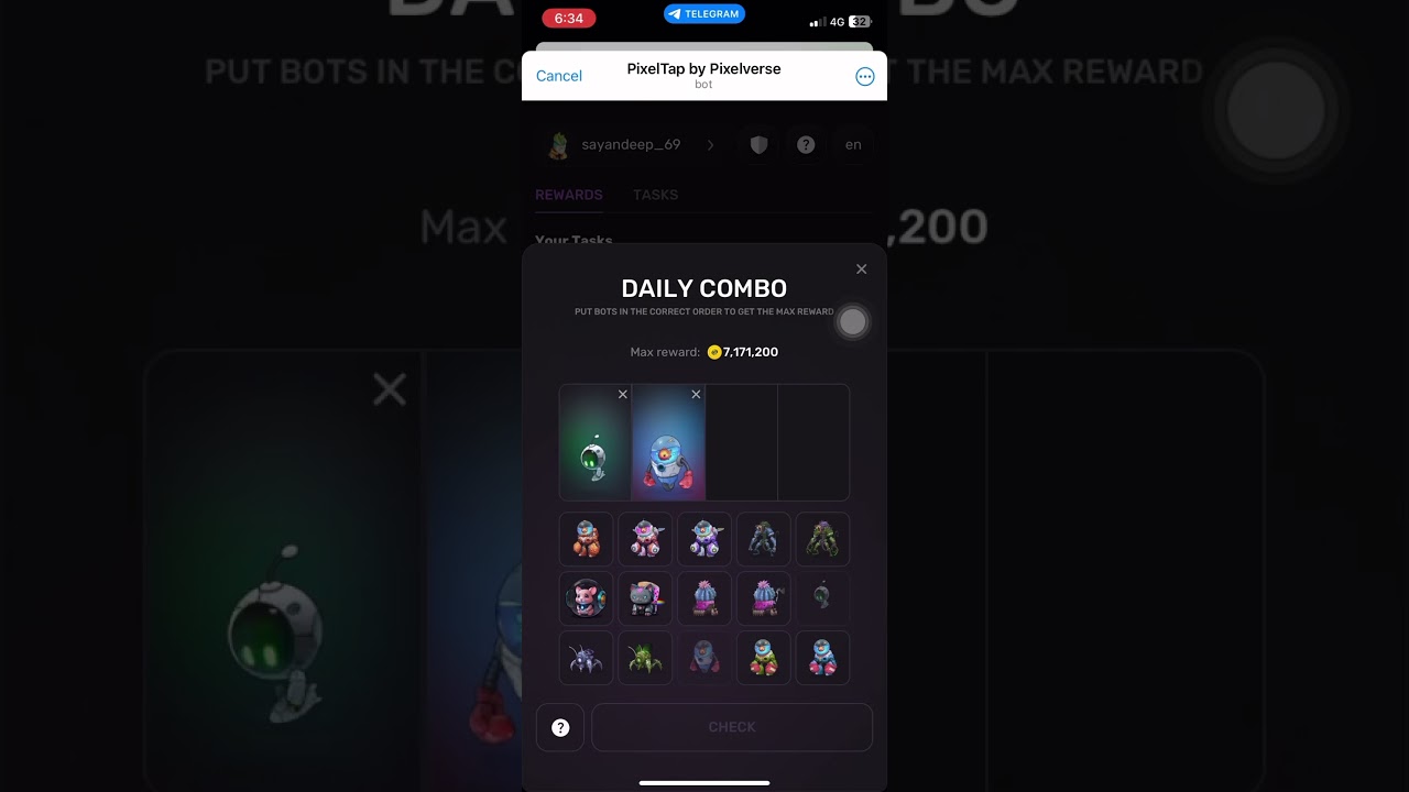 Pixelverse 24 July Daily combo💎| pixeltap daily combo|