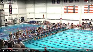 Carly Sebring 2022 Auburn SE War Eagle Invitational - 100 Fly