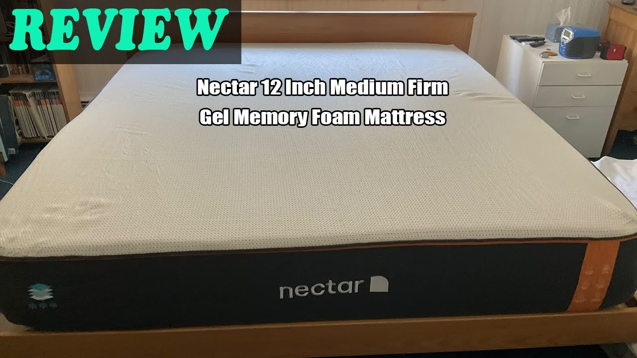  Nectar Queen Mattress 12 Inch - Medium Firm Gel Memory Foam -  Cooling Comfort Technology - 365-Night Trial - Forever Warranty,White :  Home & Kitchen