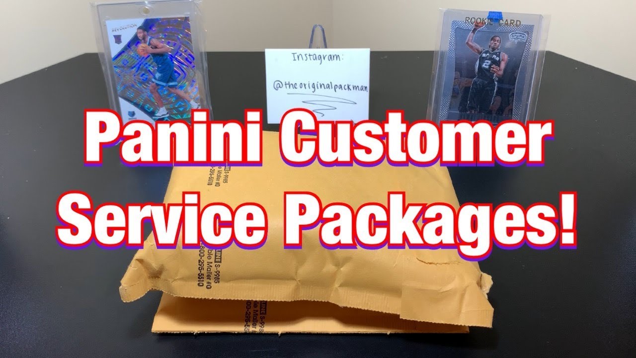 Panini Customer Service Packages! + A Few Singles For Sale! YouTube