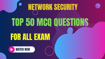Top 50 MCQ-1 on Network Security | Most Important MCQ on Network Security in Hindu | #viral