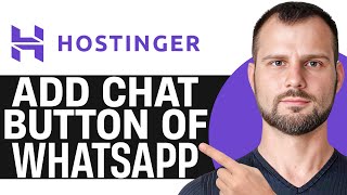 How to Add a WhatsApp Chat Button to Your Website in Hostinger Website Builder | Full Guide