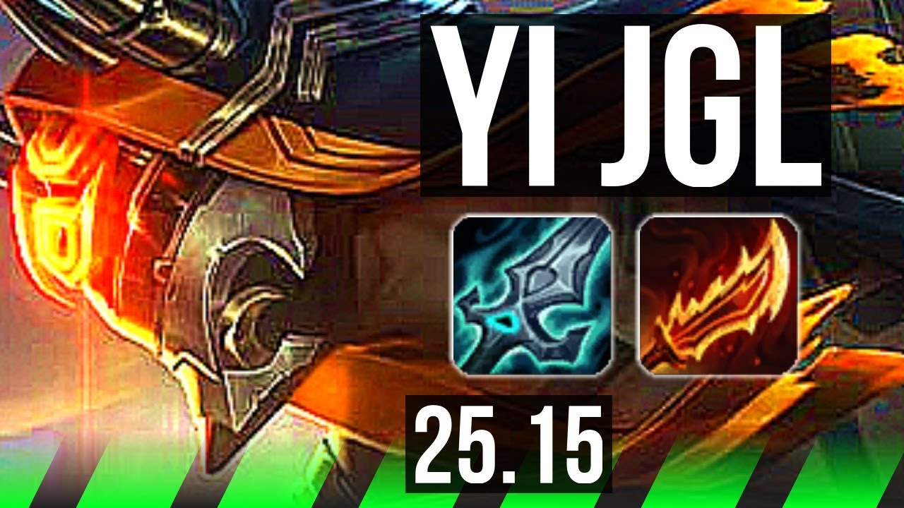 MASTER YI vs TRUNDLE (JGL) | KR Master | 25.15