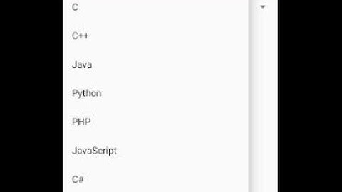 Android Studio: How to use Spinner/drop down list in Android