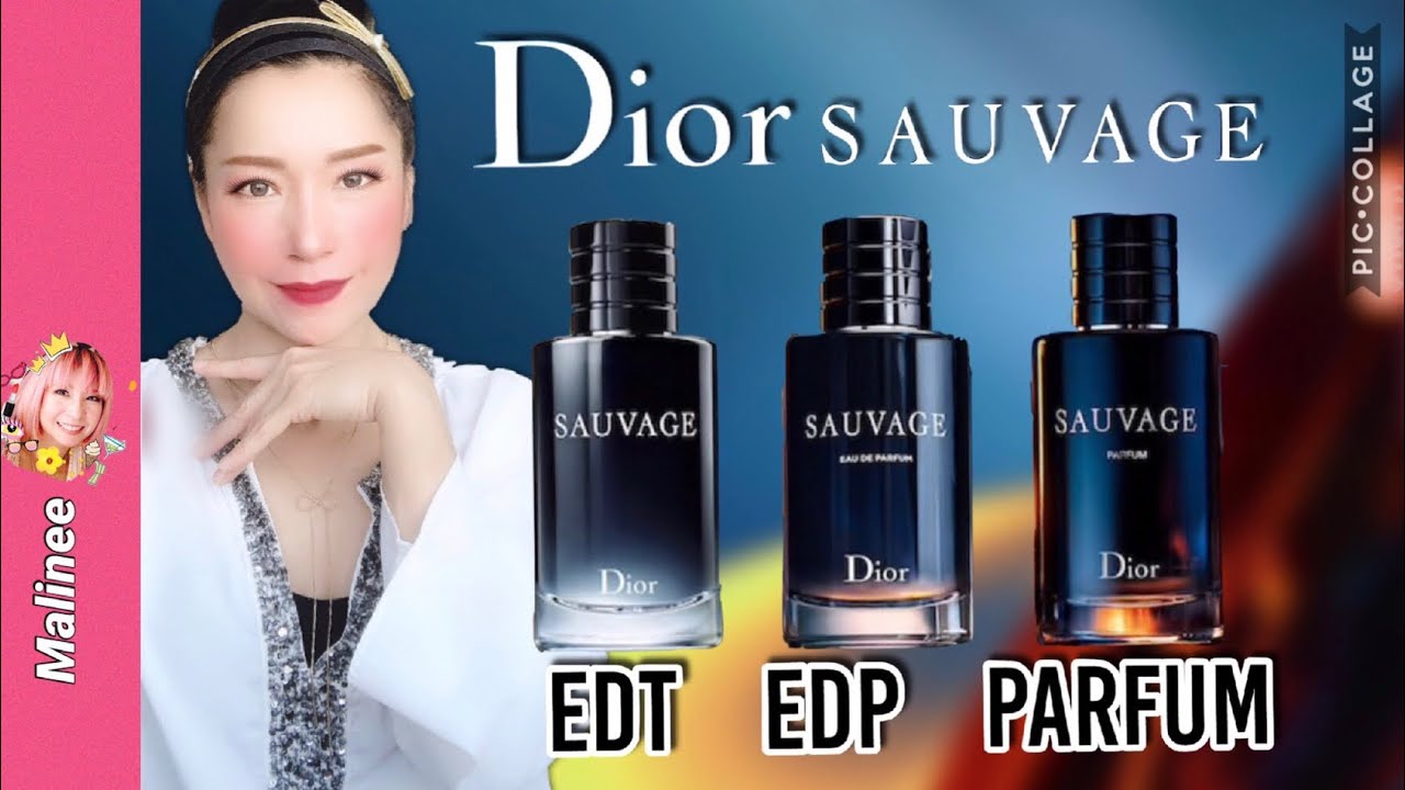 sauvage dior edt vs edp