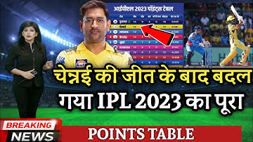 Ipl Points Table 2023 | CSK vs DC After Match Points Table | Ipl 2023 Points Table