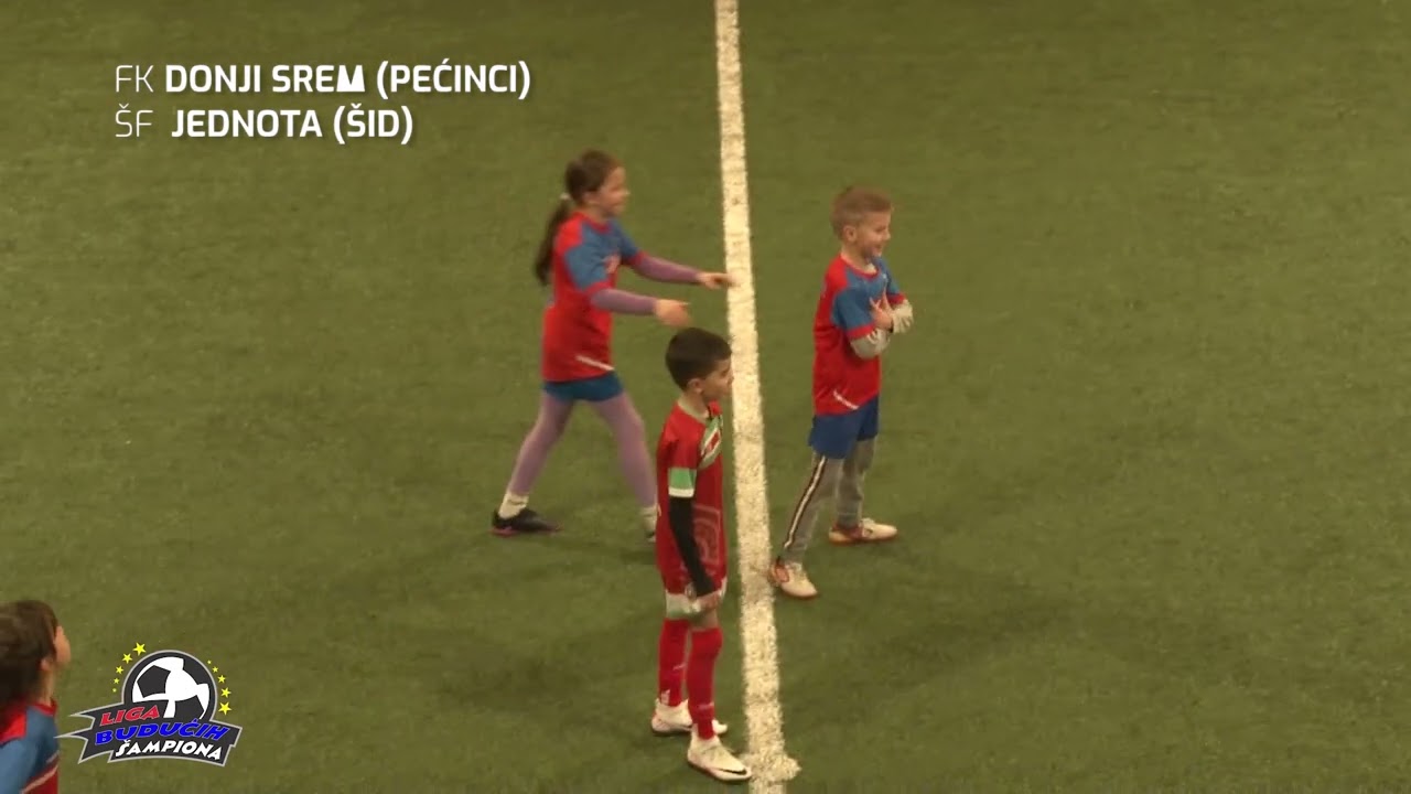 Liga budućih šampiona- centar Ruma, generacija 2015, Fk Donji Srem Pećinci- Fk Jednota Šid