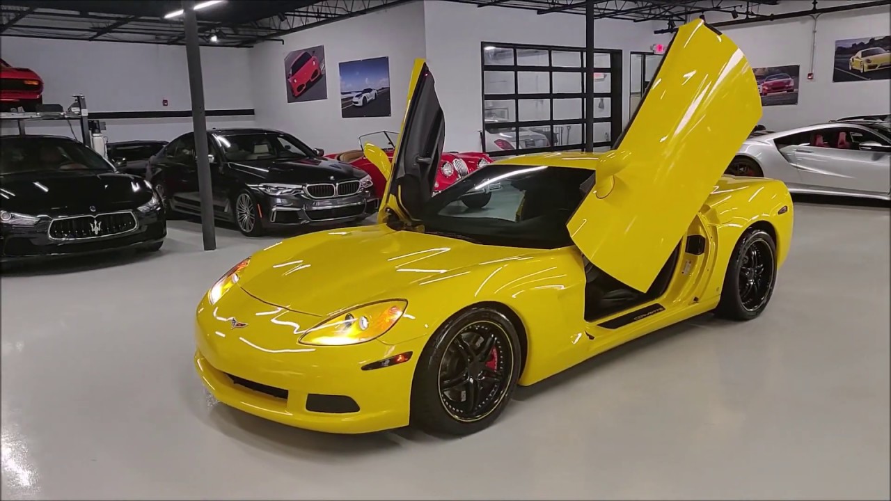 2006 Chevrolet Corvette C6 Procharged! 6 Speed Manual! Lambo Doors