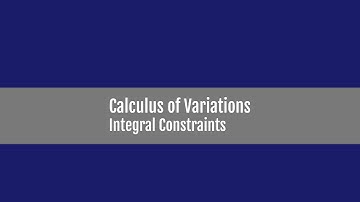 Integral Constraints in Variational Methods