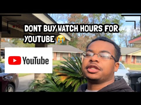 DONT BUY YOUTUBE WATCH HOURS 😭HERE THE REASON WHY !!!!!! - YouTube