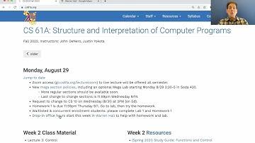 61A Fall 2022 Lecture 3 Announcements