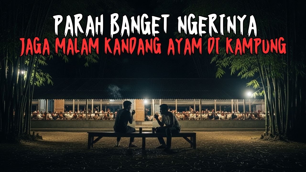 PARAH BANGET SEREMNYA! KISAH PENJAGA MALAM KANDANG AYAM DI TENGAH KEBUN BAMBU KAMPUNG
