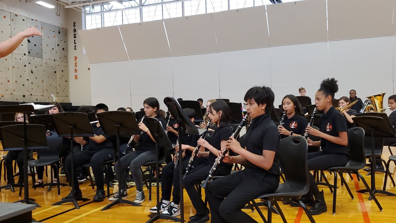 Tambora by William Owen's performed by the Evans Junior High School