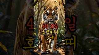 4월28일 호랑이띠운세 #funnyshorts#일일운세 #띠별운세 #풍수운세