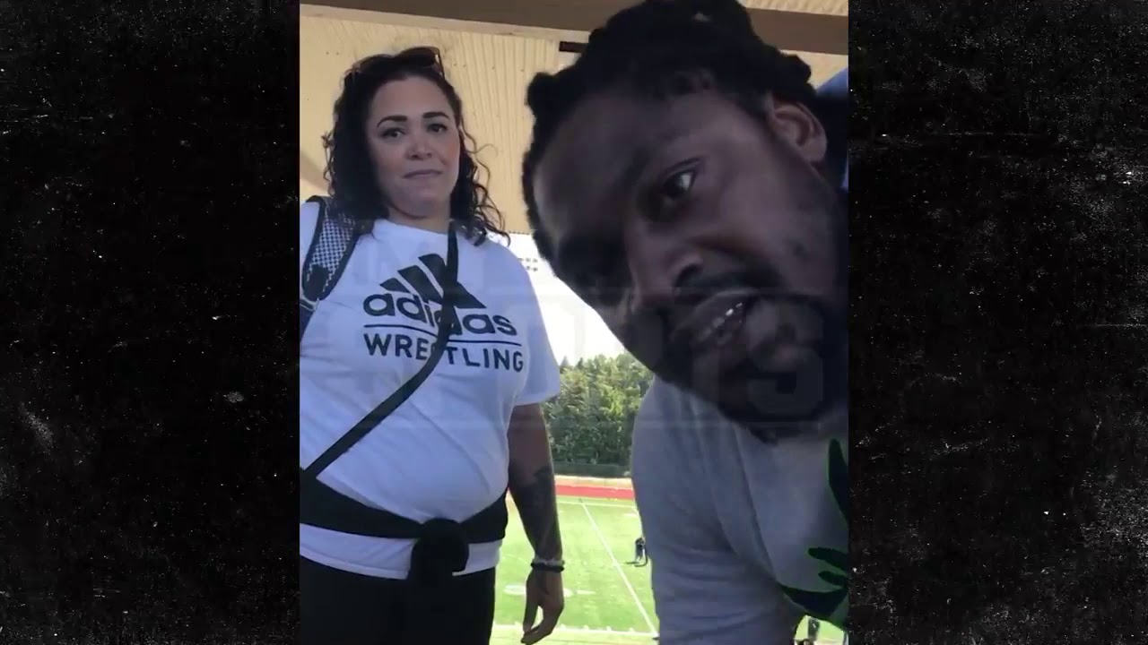 Marshawn Lynch In Confrontation with Football Mom, 'Is There a Man Here?' | TMZ Sports