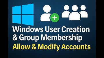 Create, Modify & Remove Local Accounts-Windows 10/11 User Management Tutorial