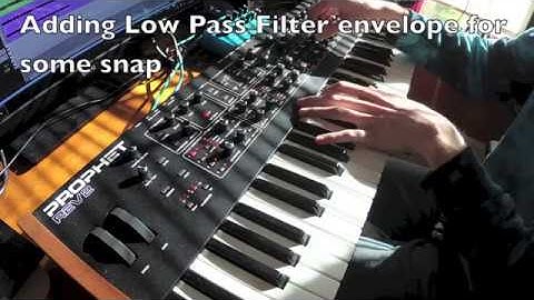 Using the Audio Mod feature (FM Synthesis) on the Prophet REV2