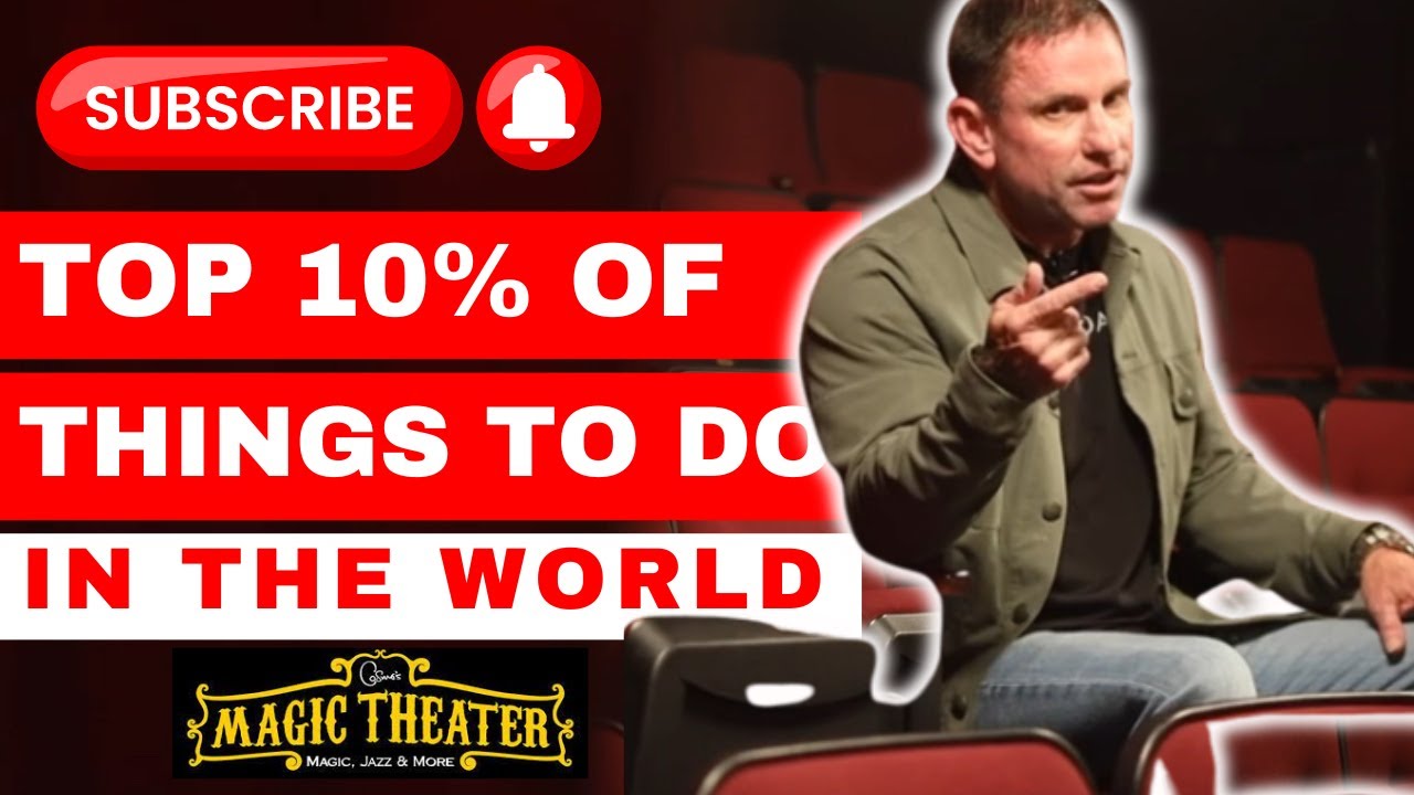 International Travelers Choice Award || Cosmo's Magic Theater || with Clint Jordan