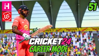 A Rusty Return To Action! | CRICKET 24 CAREER MODE #51