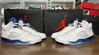 Air Jordan 5 Grape 2025 Real Vs Fake Review