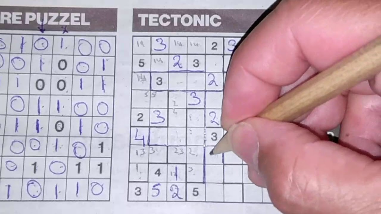  1063 Monday Tectonic Sudoku Puzzle Bonus Extra Edition 06 29 2020 
