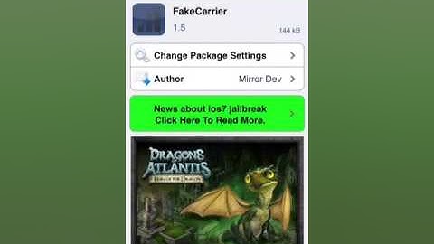 How to change carrier name on ios 7