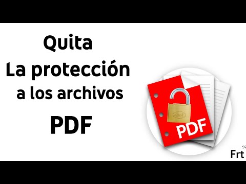 Video: Cómo Quitar La Protección De Un Archivo