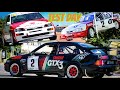 Test day  rally spirit 2024  ford sierra rs cosworth  ford escort rs cosworth  fafe legends cars