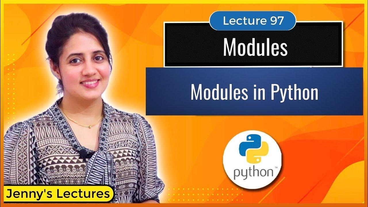 Modules in Python | Python Tutorials for Beginners #lec97 - YouTube