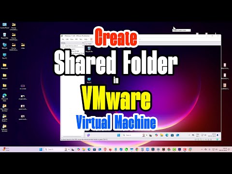 How to Create Shared Folder in VMware Virtual Machine - 2025