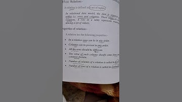 Relation in DBMS #computerscience #pgt #dsssb #tgt #htet #net #mca  #databasemanagementsystem #gate