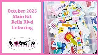 My Creative Scrapbooks October Main Kit Unboxing