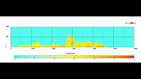 Turbulent Pyroclastic Density Current