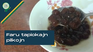 Faru Tapiokajn Pilkojn | Kiel Oni?