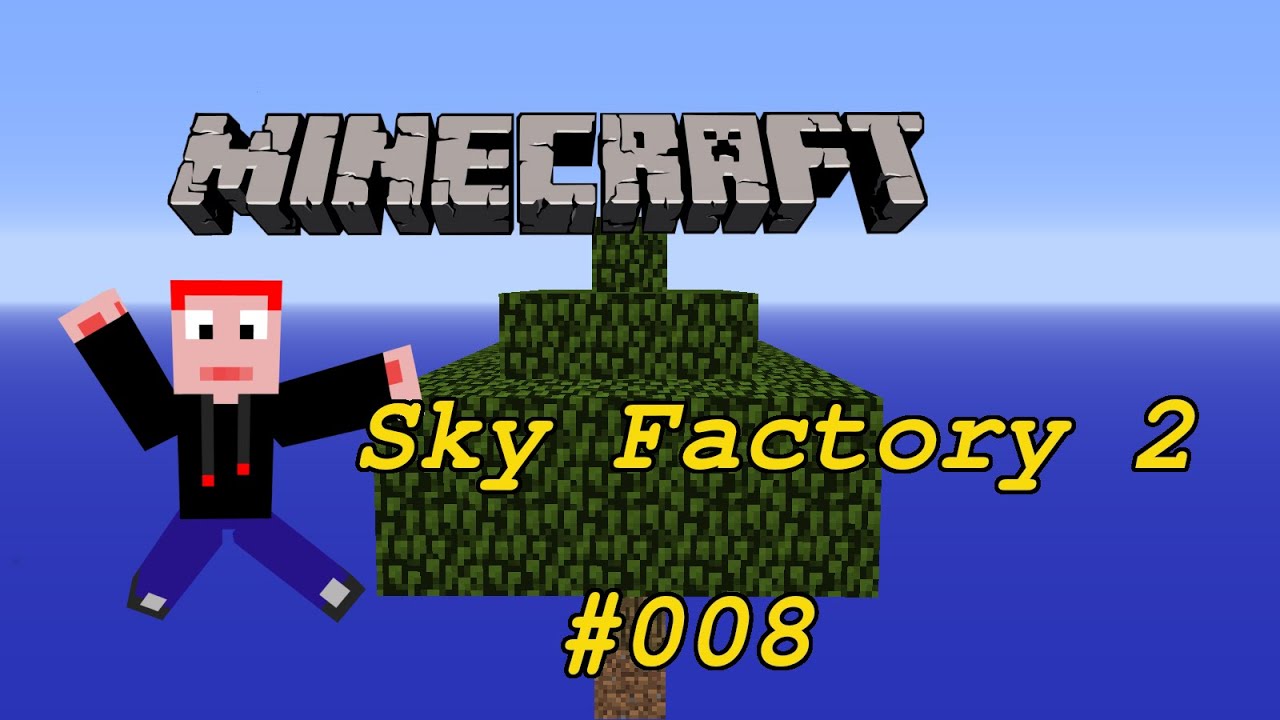 Minecraft Sky Factory 2 [German] #008 Cobble Gen - YouTube